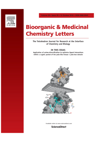 Cover of Bioorganic & Medicinal Chemistry Letters Oct. 15, 2016