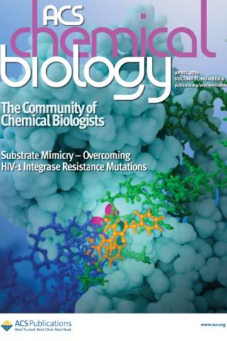 Cover graphic of ACS Chemical Biology Volume 11 Issue 4 April 1, 2016