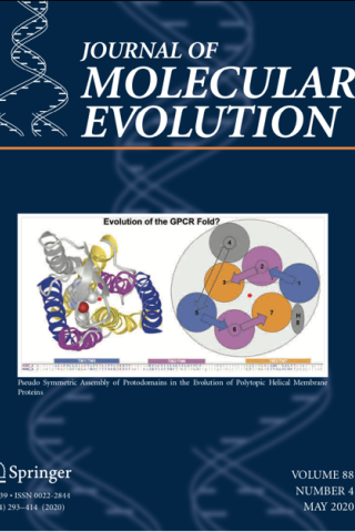 Journal of Molecular Evolution Cover - Vol. 88, Issue 4, May 2020