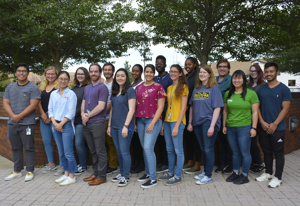 Student and Postbaccalaureate Fellows - Summer 2019