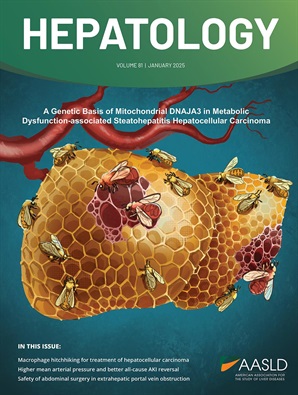 Hepatology Cover - Jan1, 2025; Volume 81, Issue 1, p. 60-76
