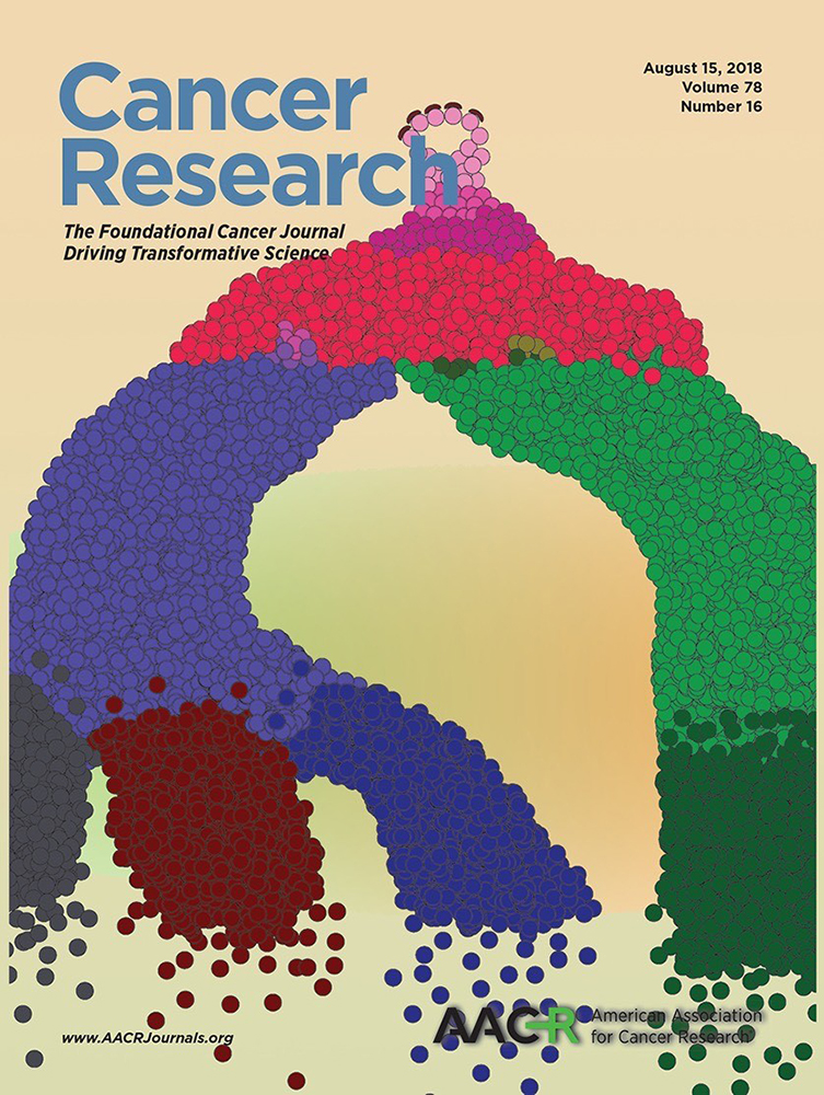 Cancer Research cover August 2018