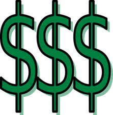 three green dollar signs