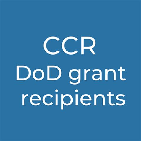 CCR DoD grant recipients