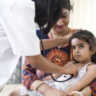 Pediatric patient in India