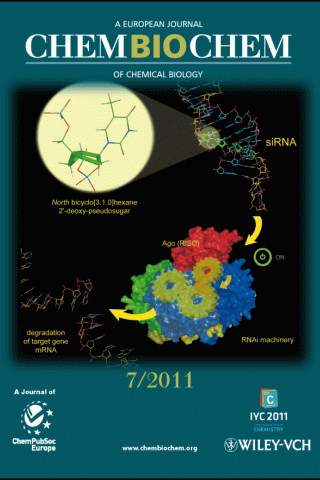 Cover of ChemBioChem, May 2, 2011