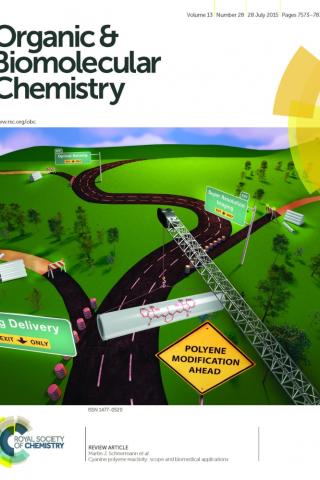 Cover of Organic & Biomolecular Chemistry, Jul 28, 2015