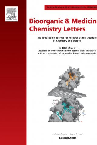 Cover of Bioorganic & Medicinal Chemistry Letters Oct. 15, 2016