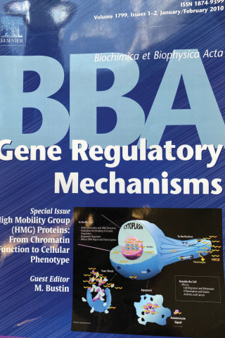 Cover of Biochimica et Biophysica Acta, January/February 2010
