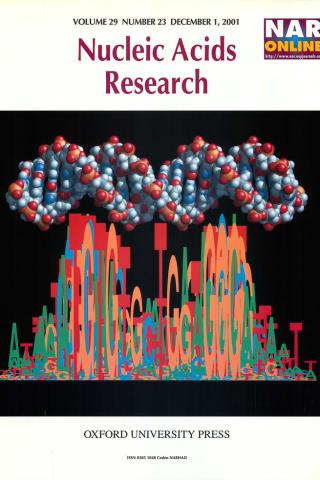 cover of Nucleic Acids Research December 2001