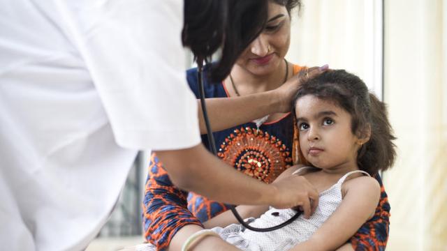 Pediatric patient in India