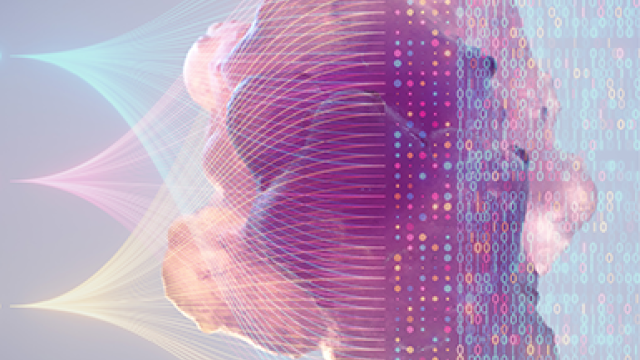 Illustration of a new AI model, called PERCEPTION, analyzing RNA sequencing data from individual tumor cells.