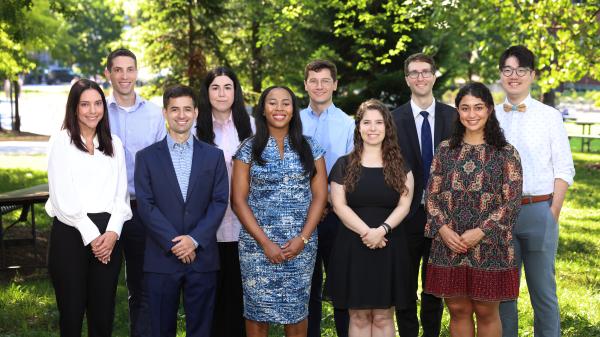 Heme Onc Fellowship matriculating class of 2025 group photo