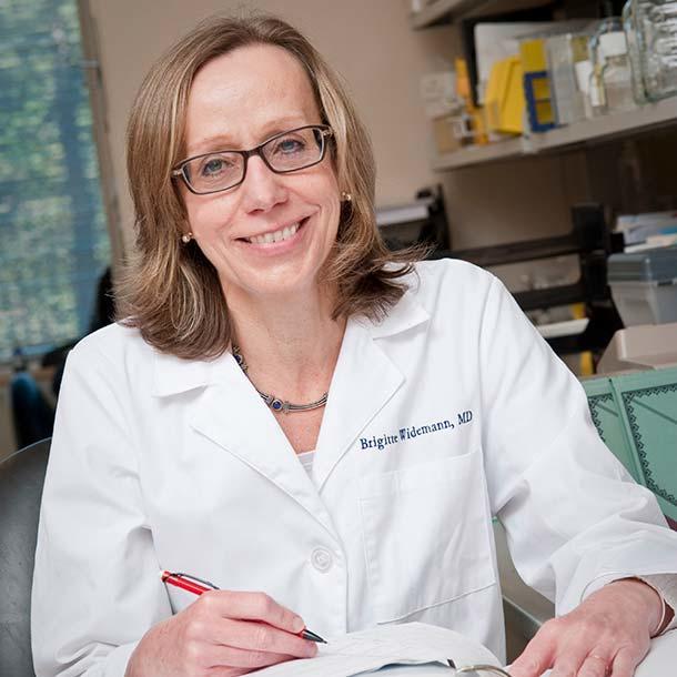Brigitte Widemann, MD, Chief of the Pediatric Oncology Branch