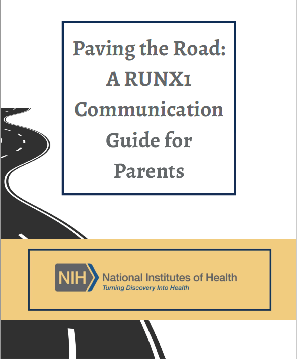 Paving the Road: A RUNX1 Communication Guide for Parents