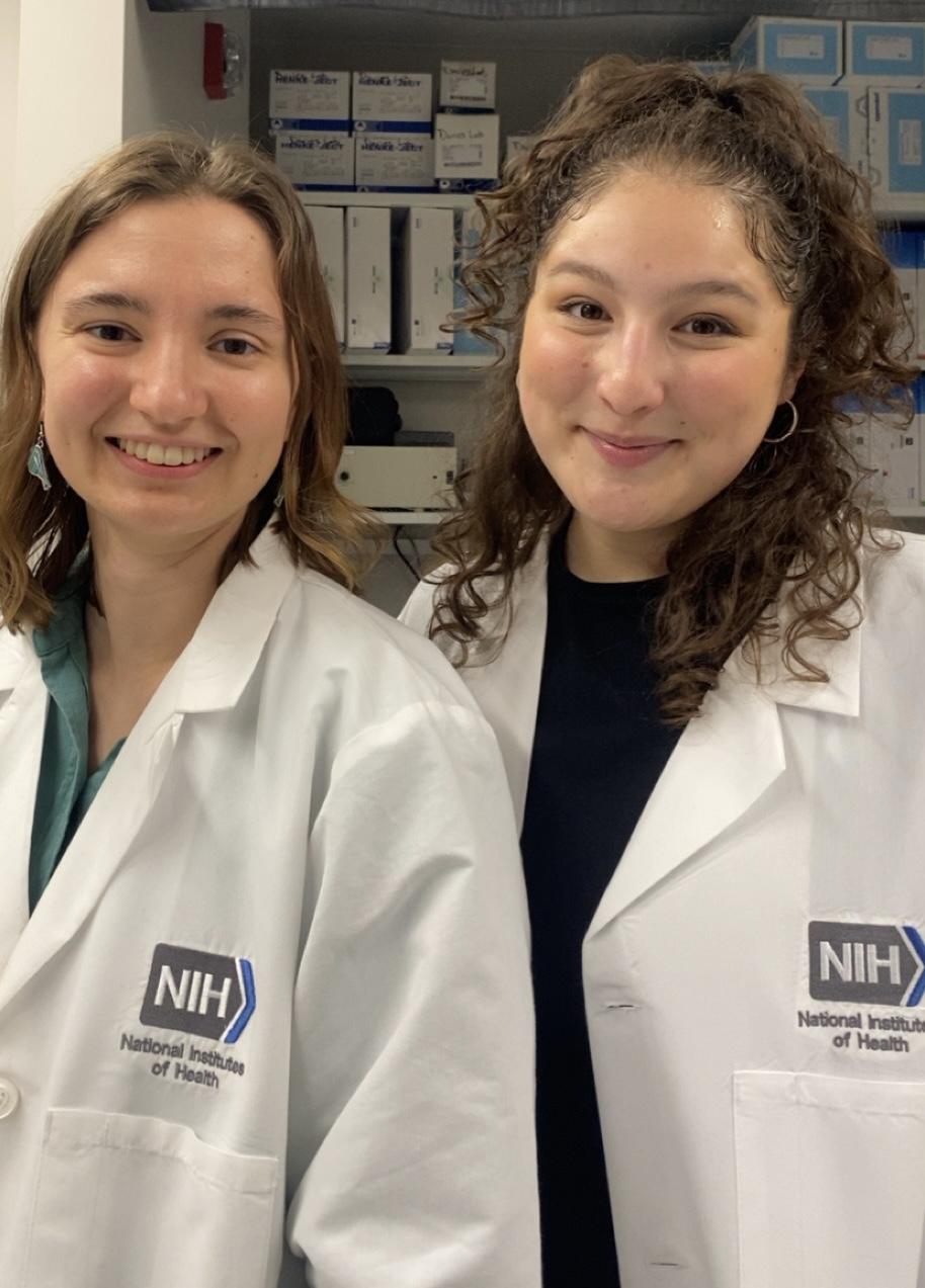 Clare Booth and Taylor Pompan NSF-GRFP Recipients 2024