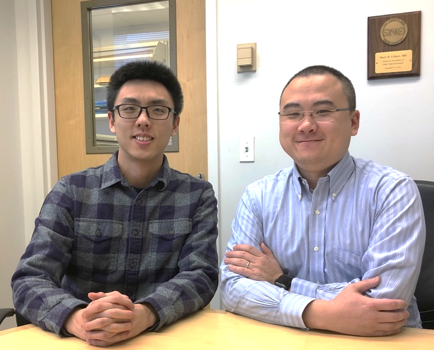 Dr. Chunzhang Yang and Dr. Yang Liu