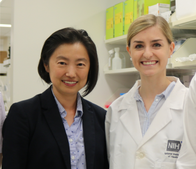 Dr. Jing Wu and Madison Bulter
