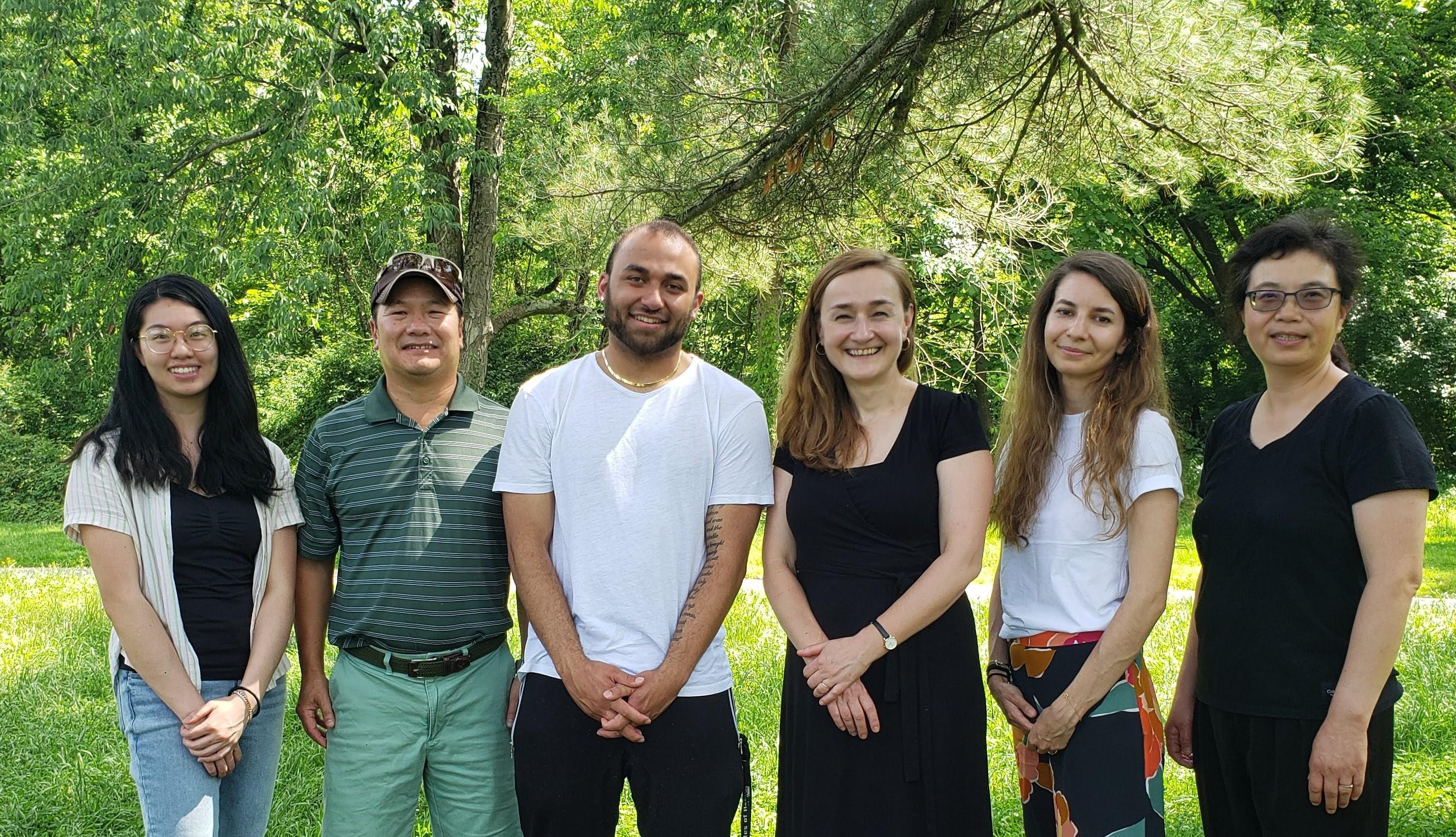 Picnic 2022: Ivy Vien, Michael Lu, Fred Jones, Vanja Lazarevic, Camille Spinner, and Yan Wang