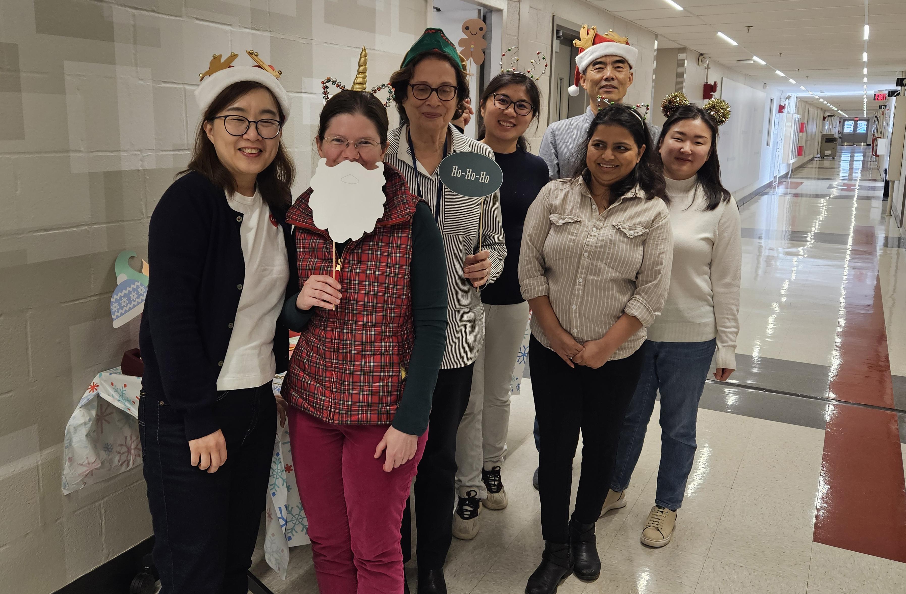 Wolin lab at RBL Holiday Party