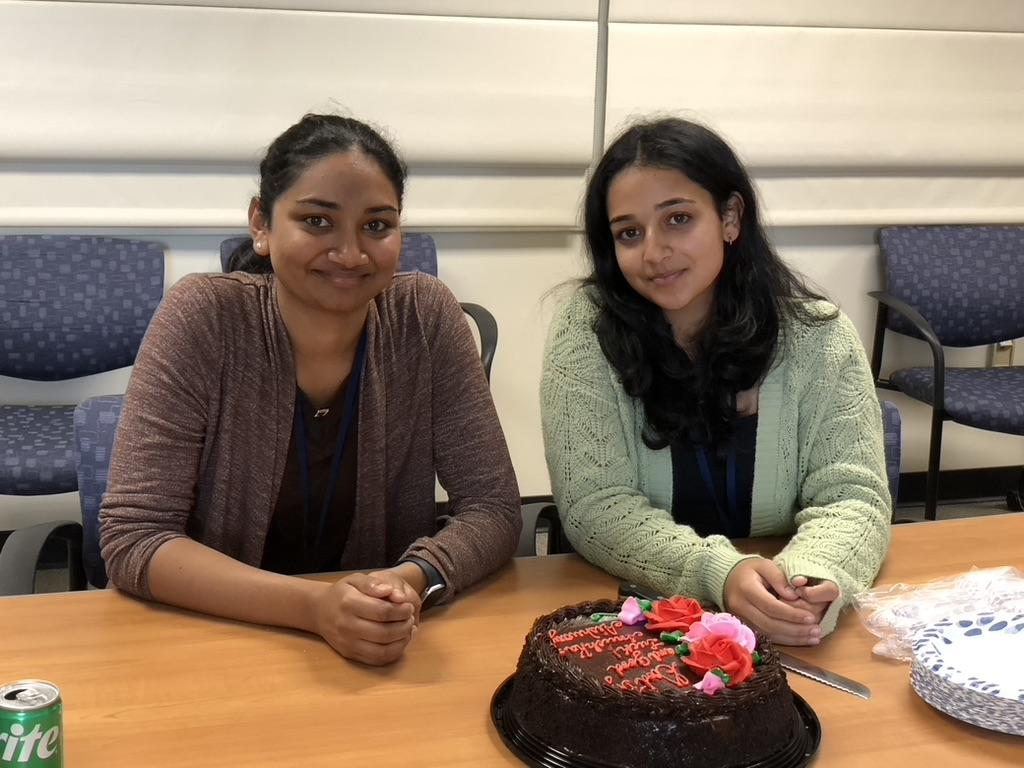 Saying good bye to Student Interns Aishwarya Balamurugan and Anushka Sharma (WHK SIP 2023-24).