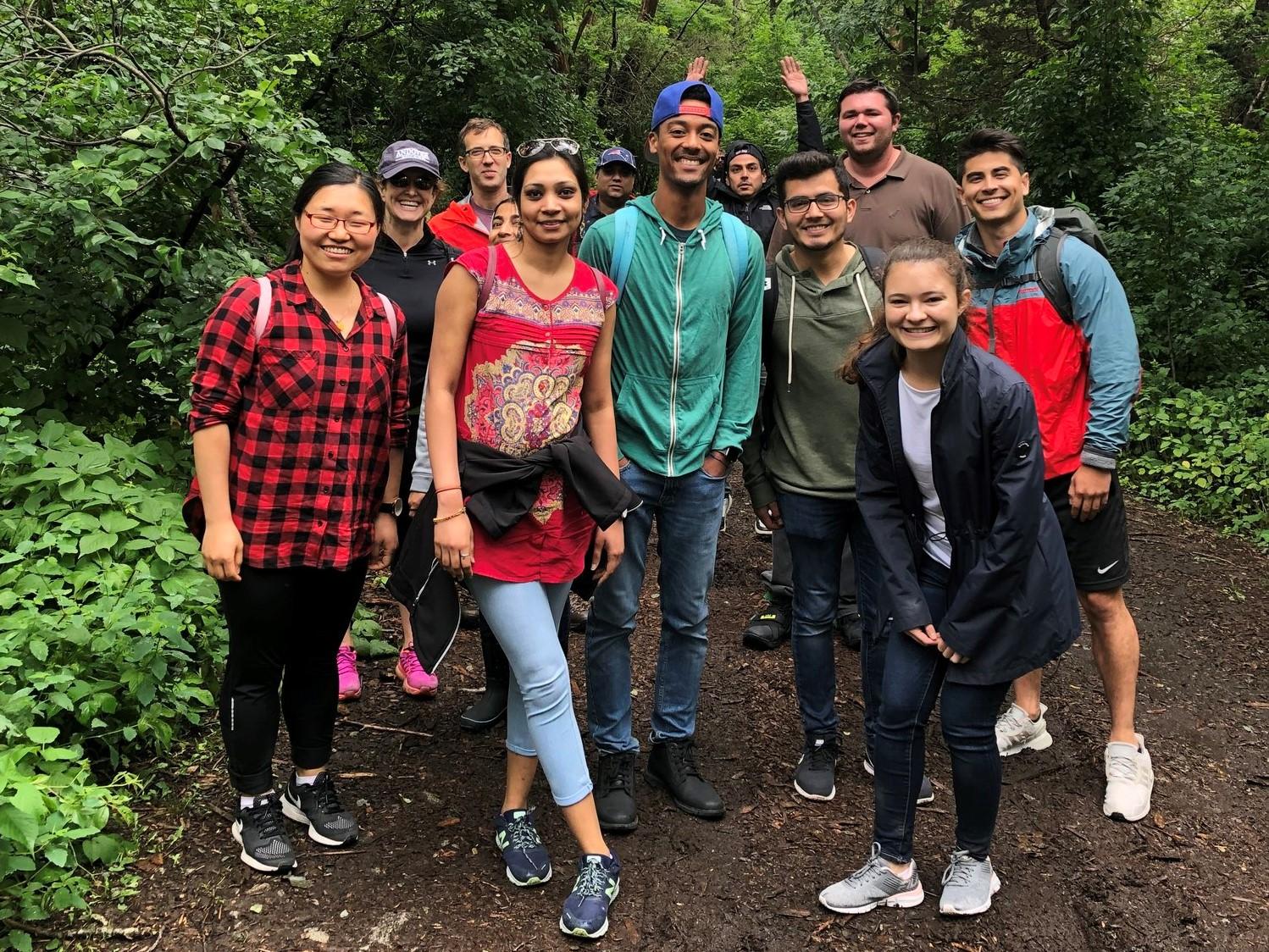 Annual Lab Hiking Trip - Halibut State Park, MA - July 2019