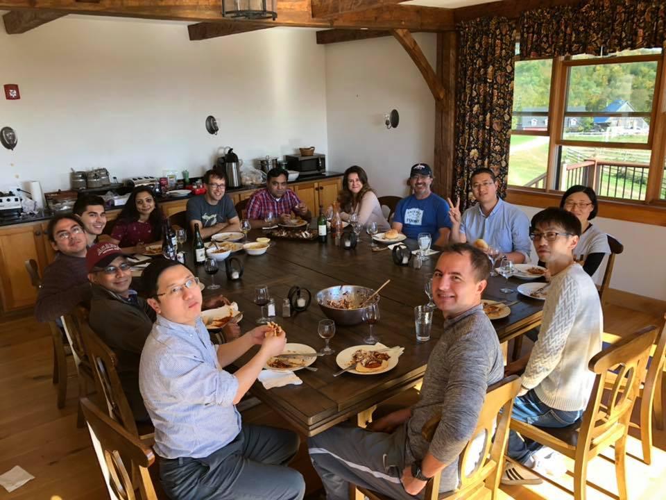 Annual Lab Retreat - Topsham, Vermont - October 2018