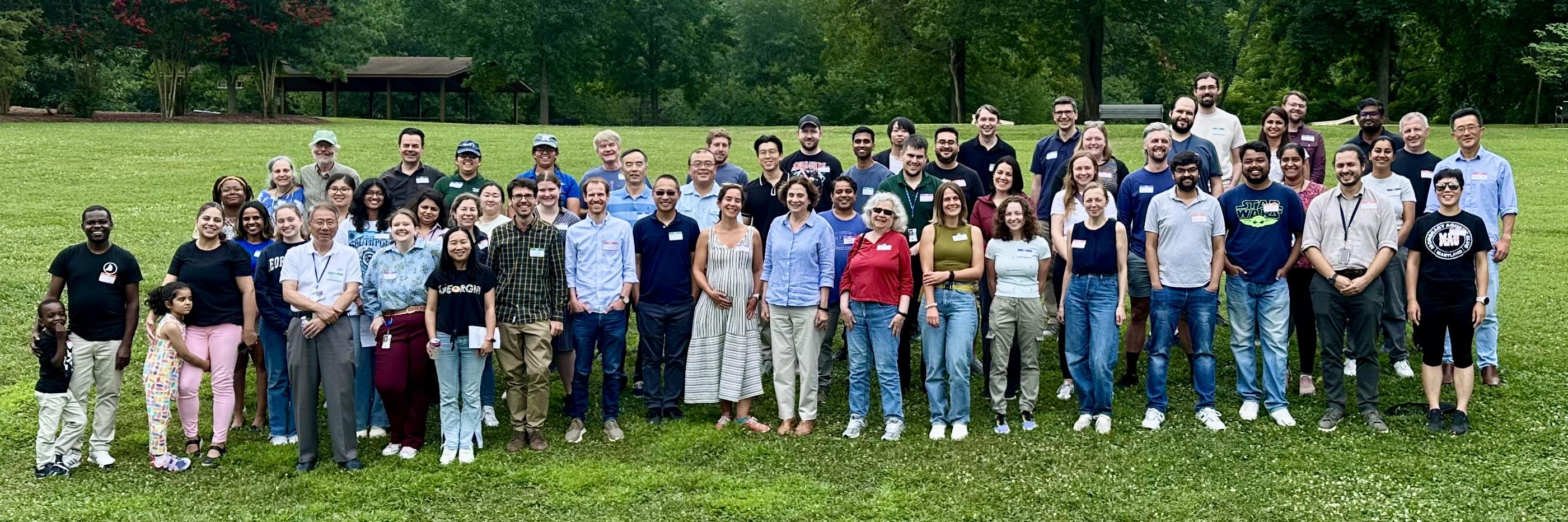 A group at the RNA day picnic