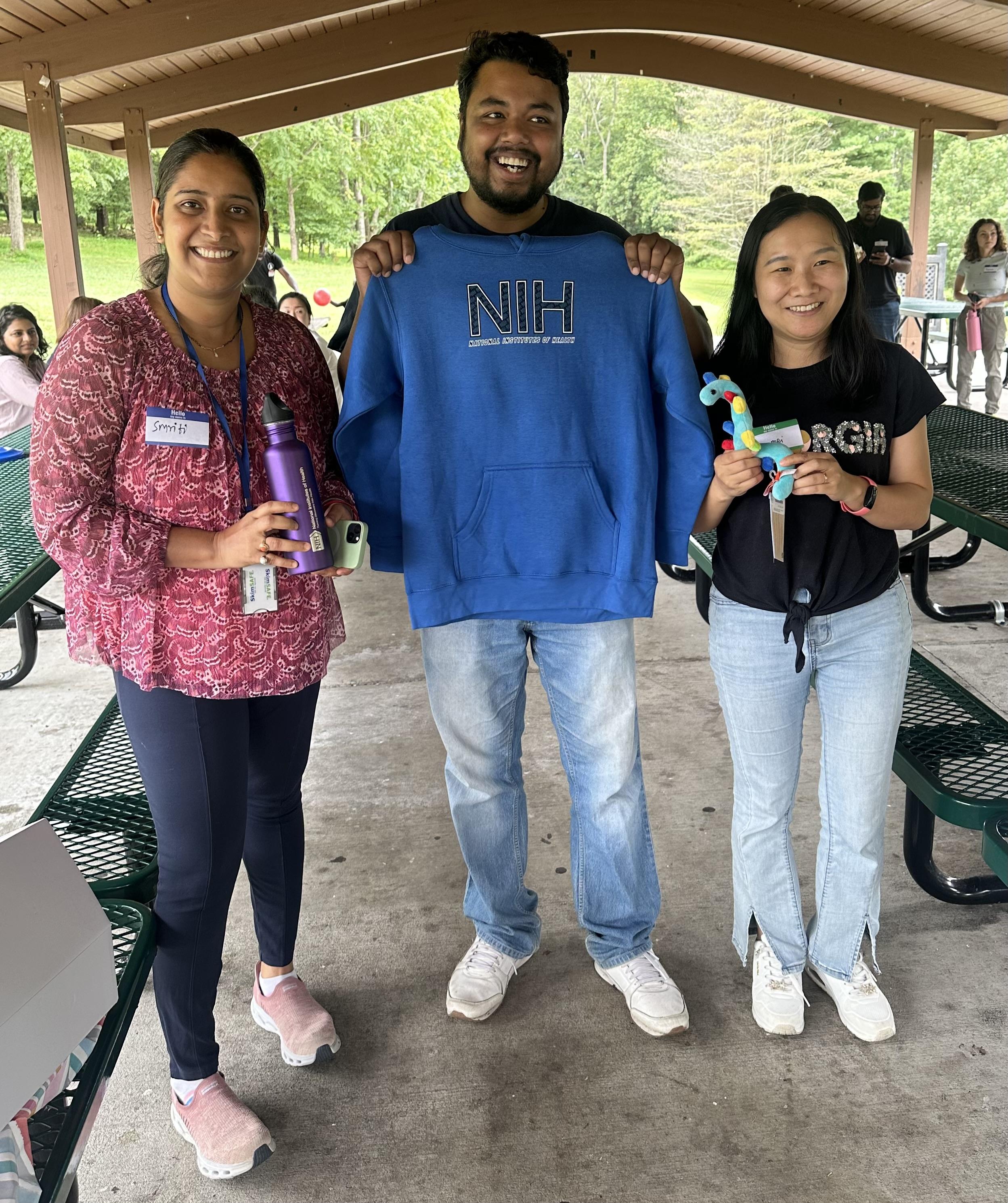 Prize winners at the 2025 RNA Day picnic