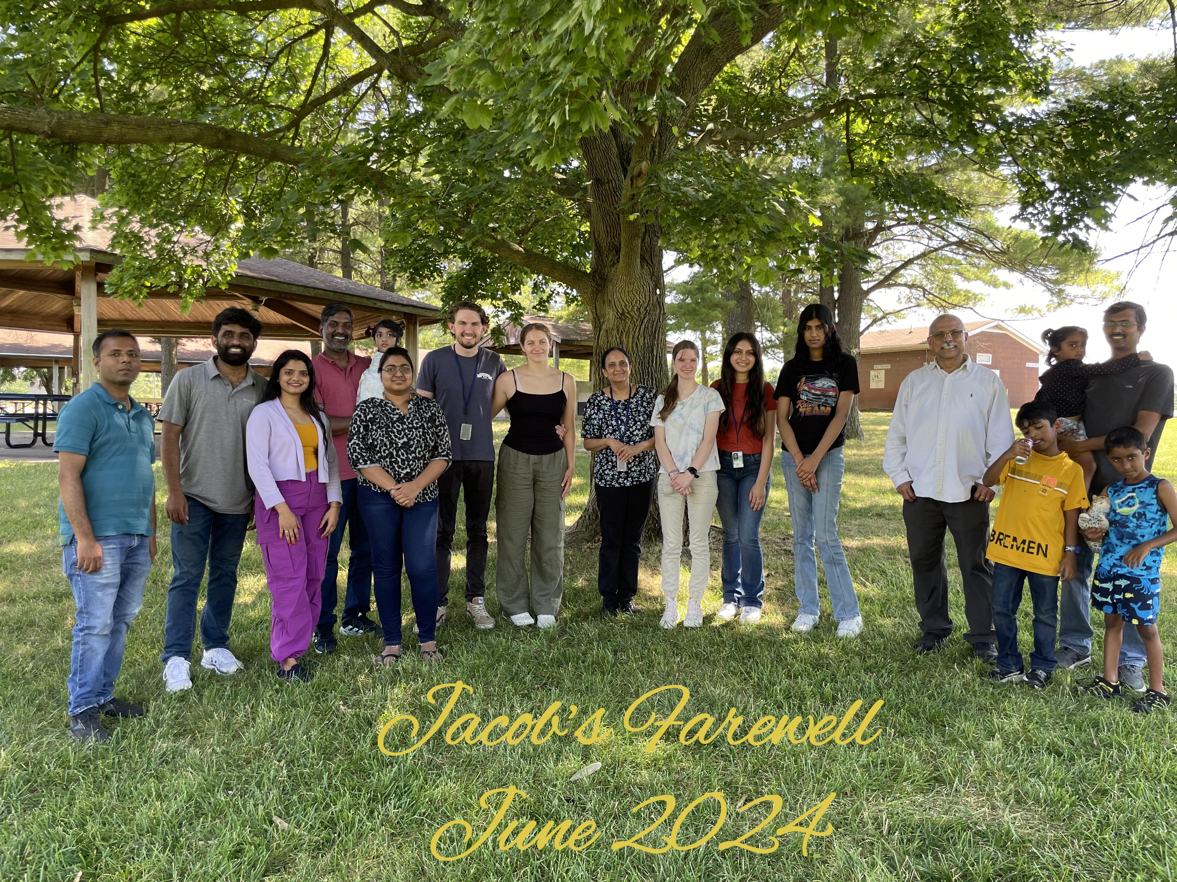 Jacob's farewell June 2024