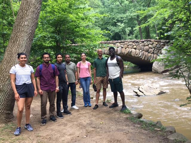 Outing at Rock Creek park to the stone bridge