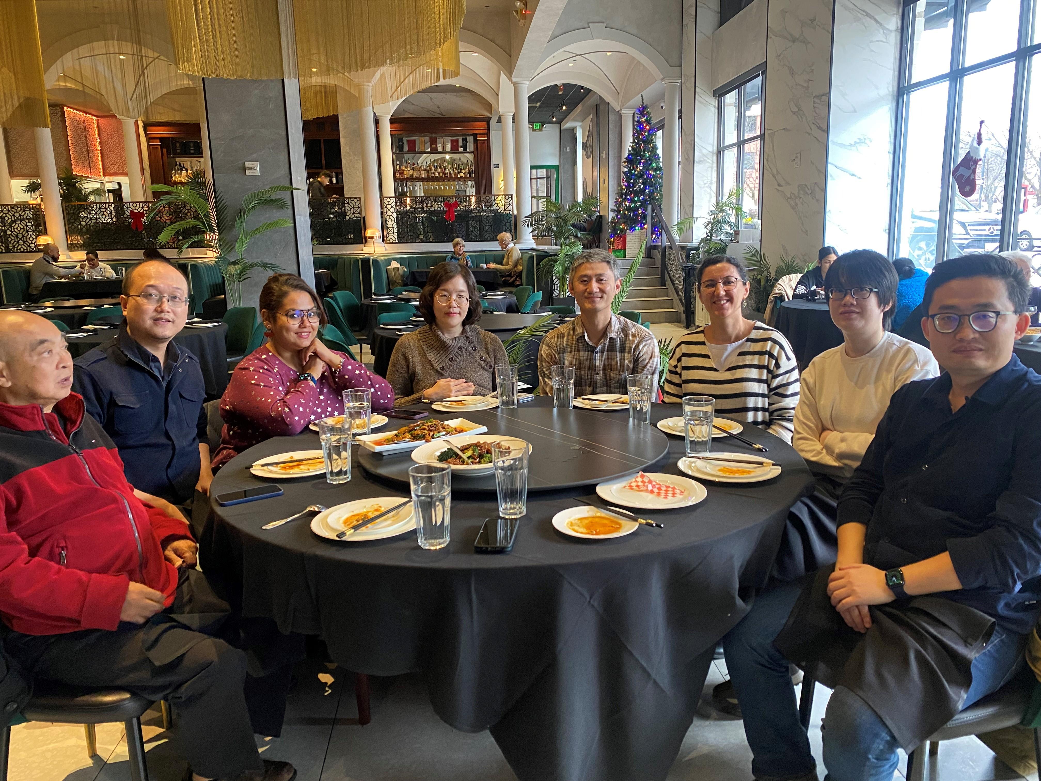 Shunlin's retirement lunch