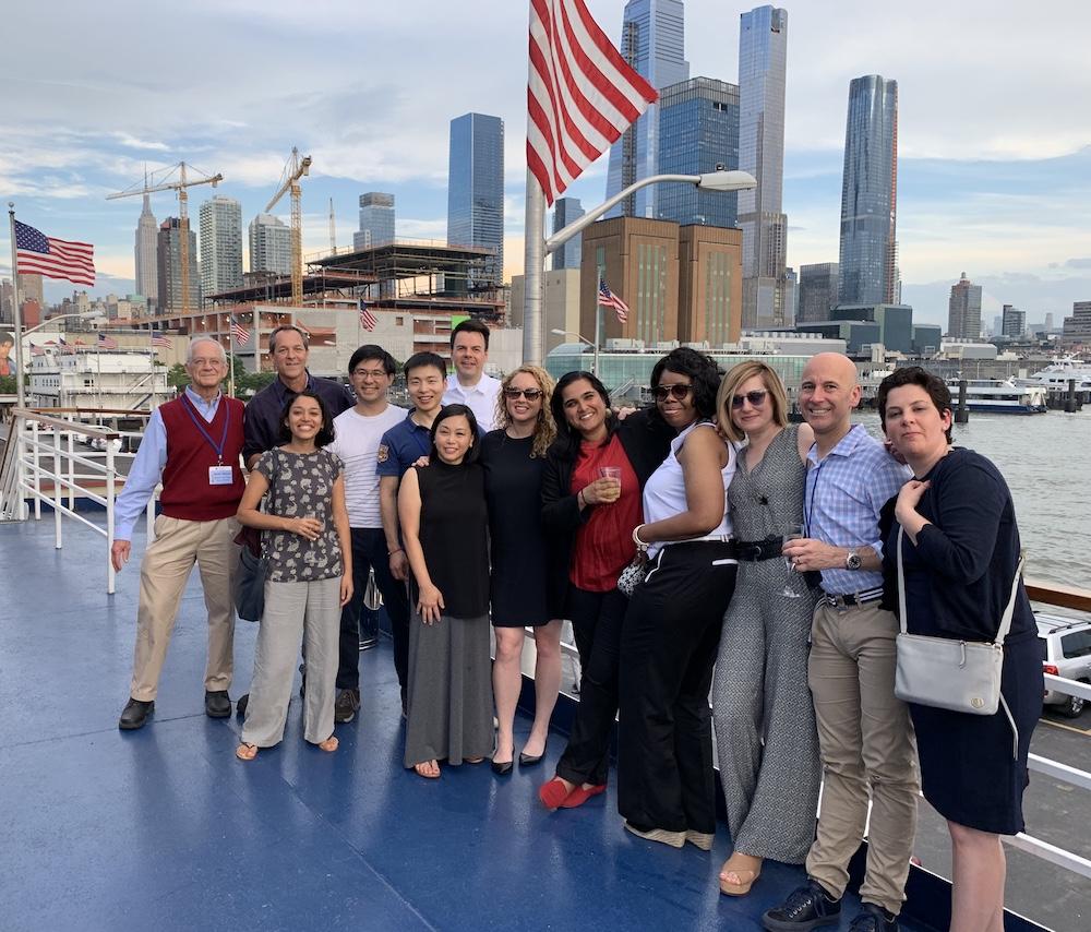 Members of HAMB and Alumni at the KSHV Meeting in NYC, July 2, 2019
