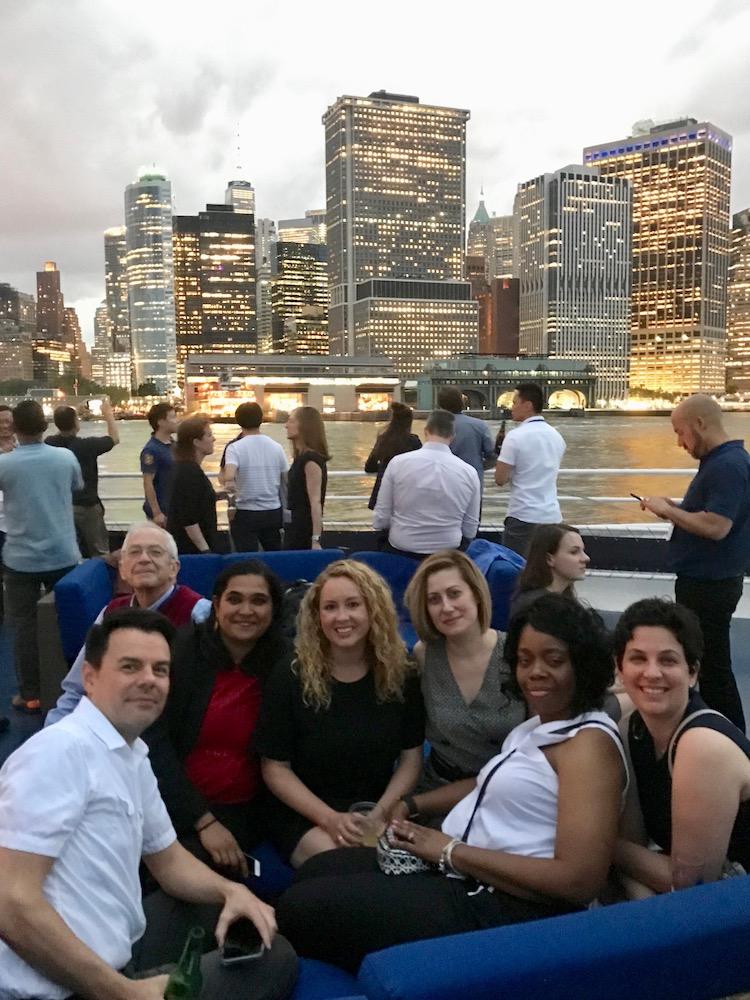 Some current and past HAMB members on the NYC boat cruise at the 2019 KSHV International Workshop (July, 2019).