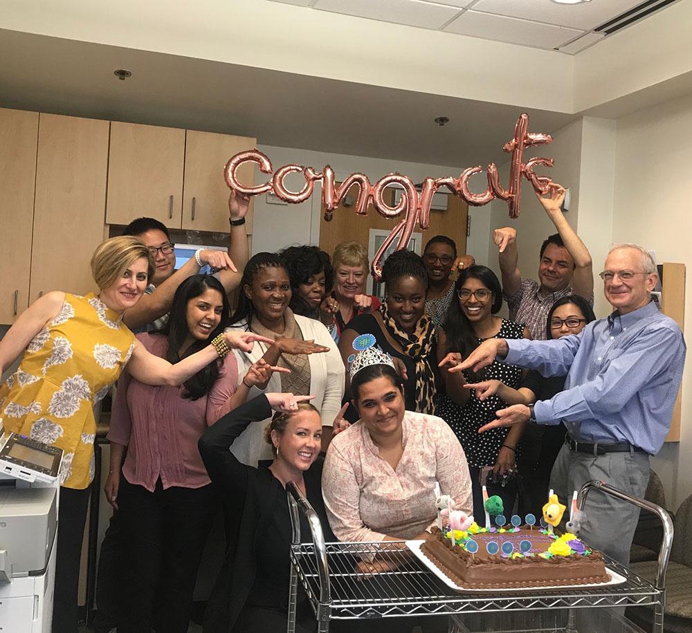 Congratulations to Dr. Ramya Ramaswami on her appointment as an Assistant Clinical Investigator (ACI) in HAMB, CCR, NCI! (Celebration August 2019)