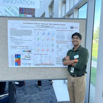 HIV DRP Summer Intern at NIH Poster Day 2024