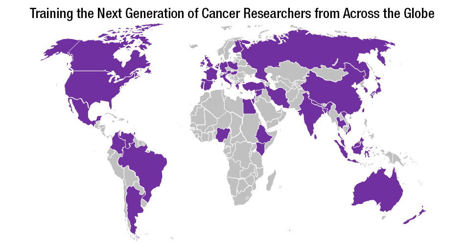 International Trainees Interactive Map