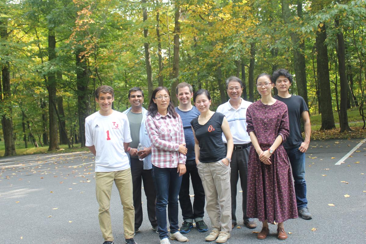 Photo of Zheng Lab group, 2014