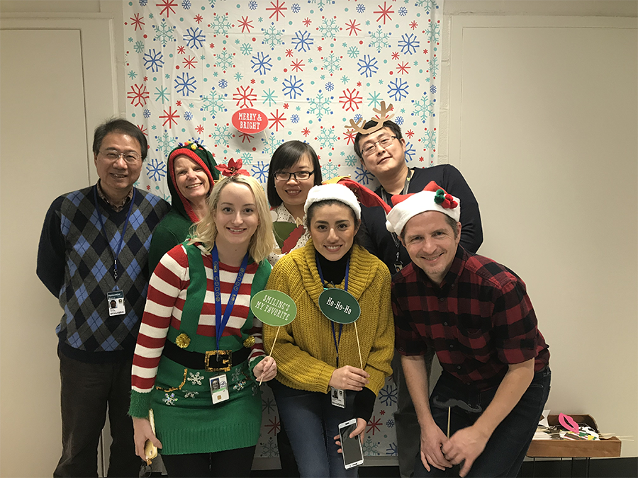 Photo of Zheng Lab group, 2018